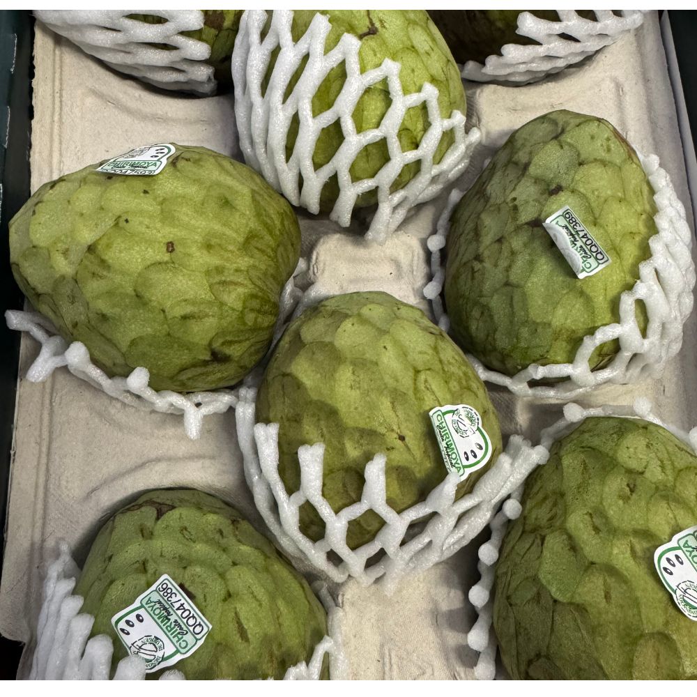 Annona ( Cherimoya ) 1 Cassa 7/9 pezzi